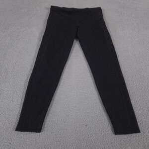 Athleta Leggings Women L Black Altitude Stash Tight Polartec Powerstretch Pocket